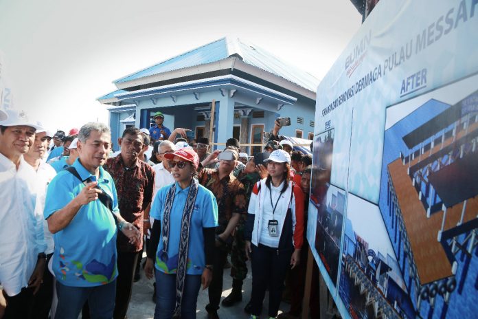 Masyarakat Pulau Messah Mendapat Bantuan dari BRI Senilai Rp 1,3 Miliar