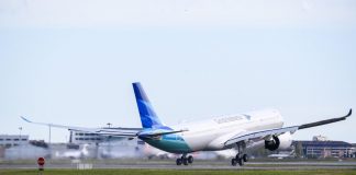 Garuda Indonesia Menerima Pesawat A330neo Pertamanya