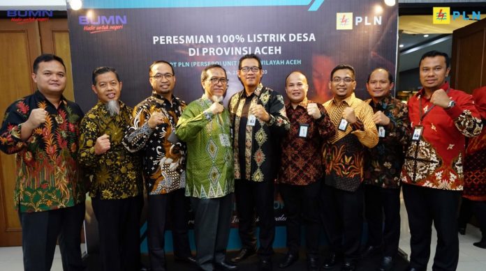 Di Provinsi Aceh 100 Persen Desa Sudah Terang