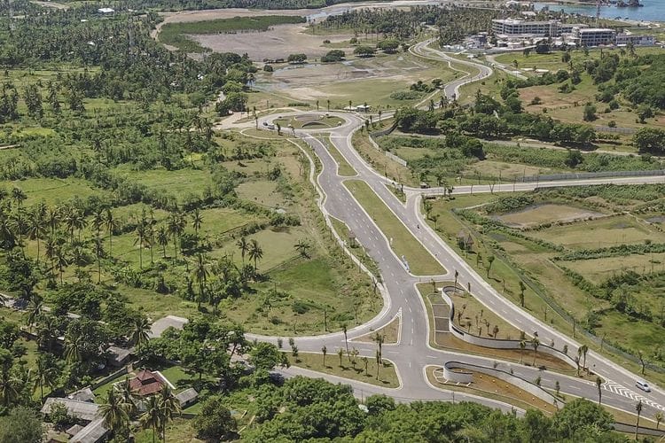 penyelesaian pembangunan Mandalika International Street Circuit atau Sirkuit Mandalika