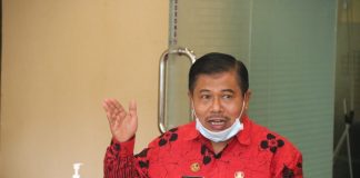 Tito Karnavian Bentuk Tim Percepatan Pembangunan Ekonomi Kawasan Perbatasan Pelaksana tugas (Plt.) Sekretaris BNPP, Suhajar Diantoro