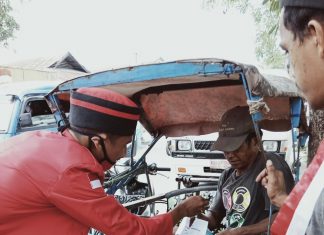 DPC GMNI KepSul, Perhatian Warga Terdampak Covid 19