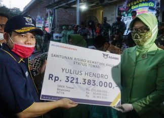 PT ASABRI (Persero) Bayarkan Santunan Risiko Kematian Khusus untuk Korban Kecelakaan Helikopter M-17 Penerbad Semarang PT ASABRI (Persero) Bayarkan Santunan Risiko Kematian Khusus untuk Korban Kecelakaan Helikopter M-17 Penerbad Semarang