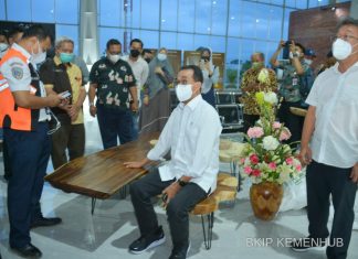 Jelang Diresmikan Presiden RI, MENHUB Cek Kesiapan Bandara Ngloram